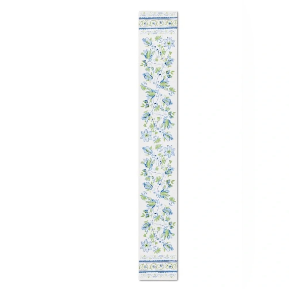 NWT Williams & Sonoma Painted Vine Table Runner